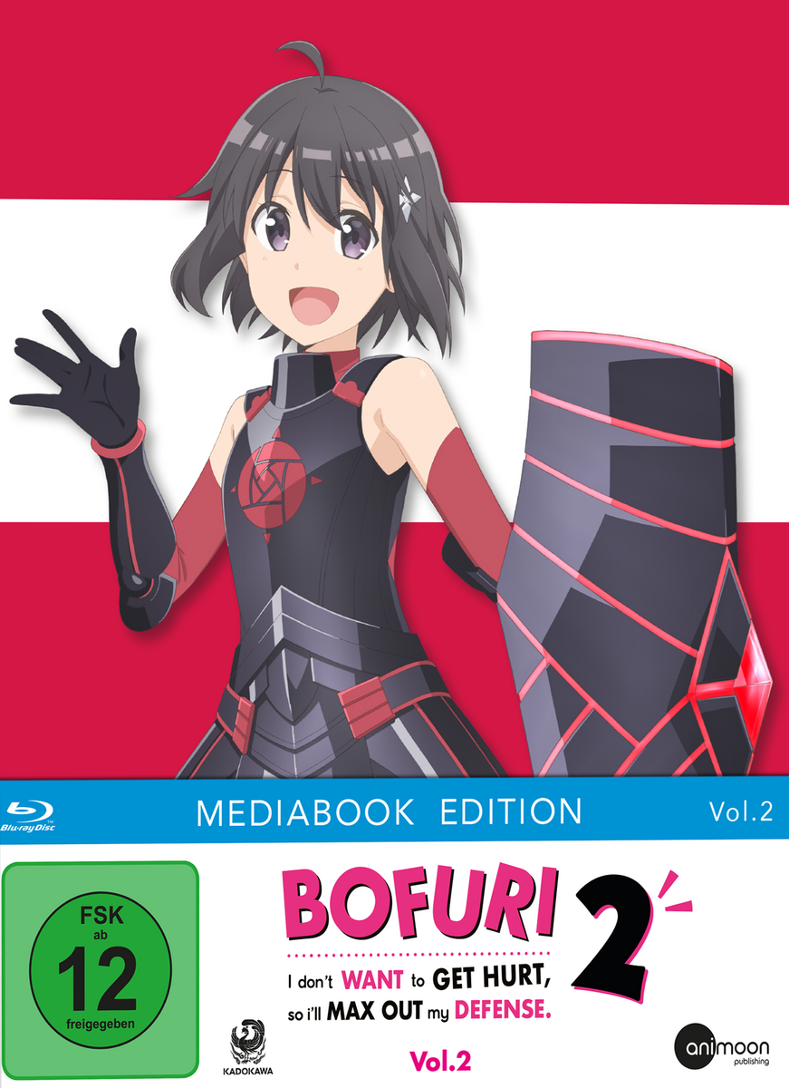 Bofuri: I Don&rsquo;t Want to Get Hurt, So I&rsquo;ll Max Out My Defense - 2 Season- Volume 2 - Blu-ray (German) image number 0